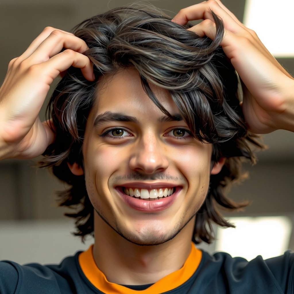 Porträt eines jungen, aktiven Mannes namens Lukas K.